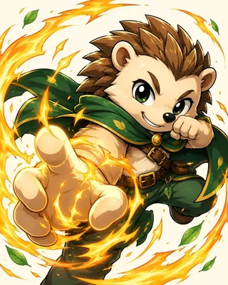 Hedge on fire