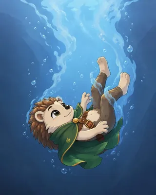 Hedge underwater